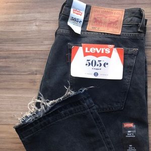 505C cropped Levi’s
